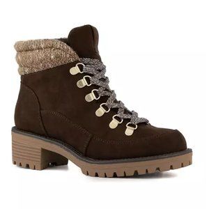 True Craft Markie Hiking Booties, EE-BRN Micro/Sweater, 7.5M